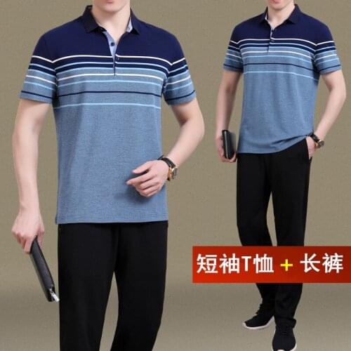 Summer Men Sportswear Tracksuit Loose Quickly Dry Sweatshirt+pant Male Running Jogging Outfit Casual Workout Gym Set Sport Suit