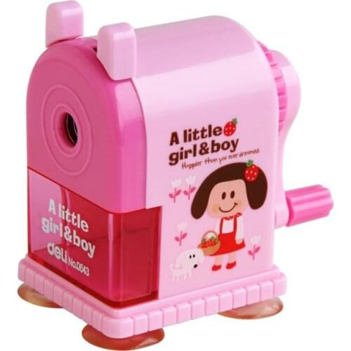 0643 pencil sharpener student cartoon cute stationary items sharpener Classroom stationery office supplies