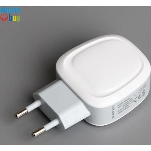 High quality 5V 2A 2USB Port EU US Plug Wall Charger Adapter Travel Power For iPhone portable charger 200pcs/lot