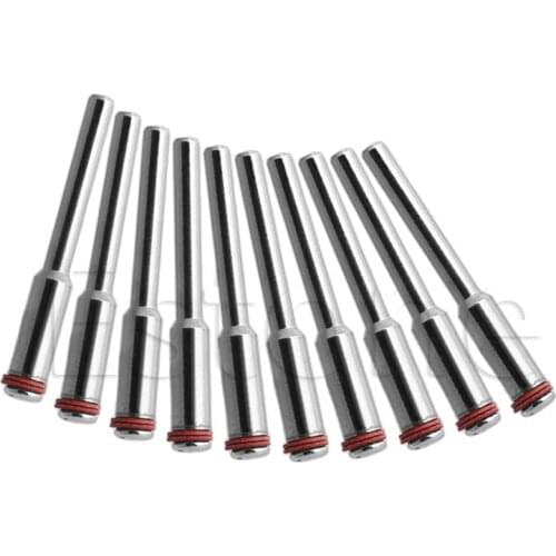 10Pcs/Set 3.17mm Screw Mandrel Shank Cut-off Wheel Holder For Dremel Rotary Tool New Best Quality