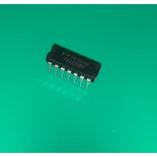 10pcs/lot TC4011BP DIP14 TC4011 BP C2MOS DIGITAL SILICON MONOLITHIC TC 4011BP TC40118P