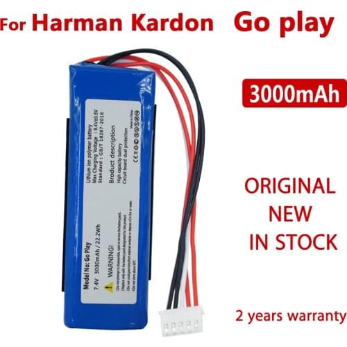 100% Genuine Replacement New 3000mAh GSP1029102 01 Battery For JBL Harman Kardon Go Play Mini Speaker Batteries +Tracking number