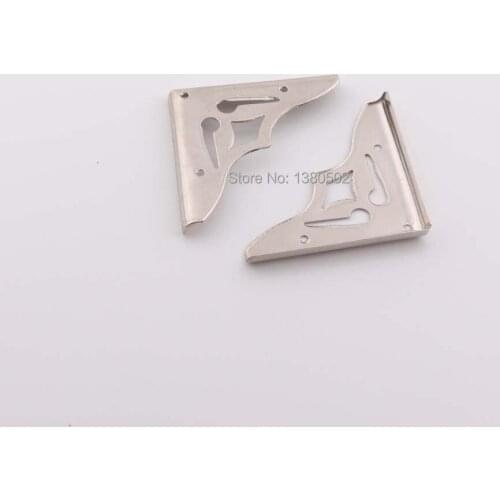 30pcs/lot 40mm Metal silver color Scrapbook photo frame corner Protector Decorative