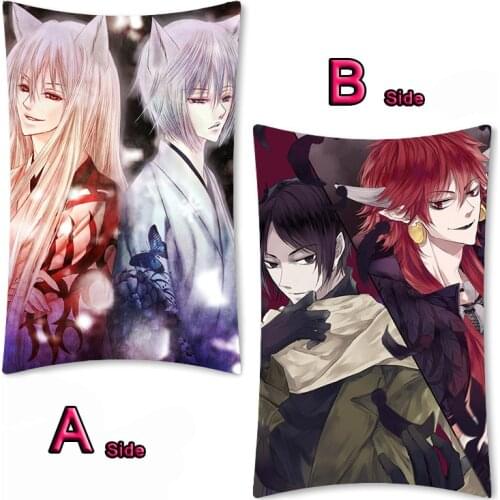 Anime Kamisama Hajimemashita Tomoe Dakimakura Hugging Body Pillow Case Otaku Cushion Sexy Double-sided Print Pillow Cover35x55cm