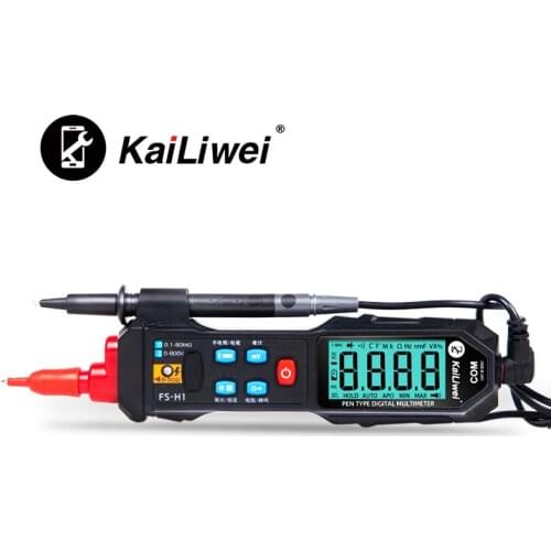 Automatic Pen Multimeter With High Precision Intelligent Electrician Digital Fire Proof Pocket Multimeter For Sale
