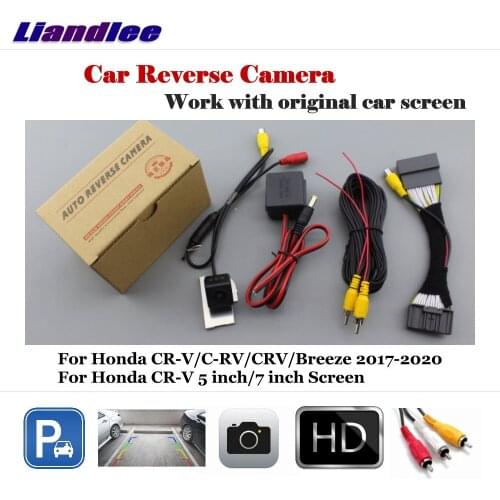 Car Back Up Camera For Honda CR-V/C-RV/CRV/Breeze 5 inch/7 inch Screen 2017-2020 AUTO Vehicle Backup Cameras Car Accessories
