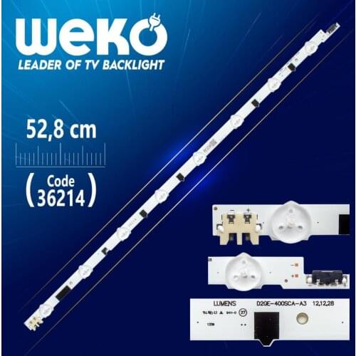 D2GE-400SCA-R3 - 2013 SVS40F L 8 REV 1.9 - LEFT - 52.8 CM 8 LED WEKO COPPER BOTTOM