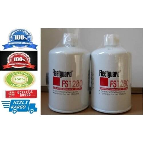 ORIGINAL FLEETGUARD FS1280 DIESEL OIL WATER SEPARATOR FILTER 385316424