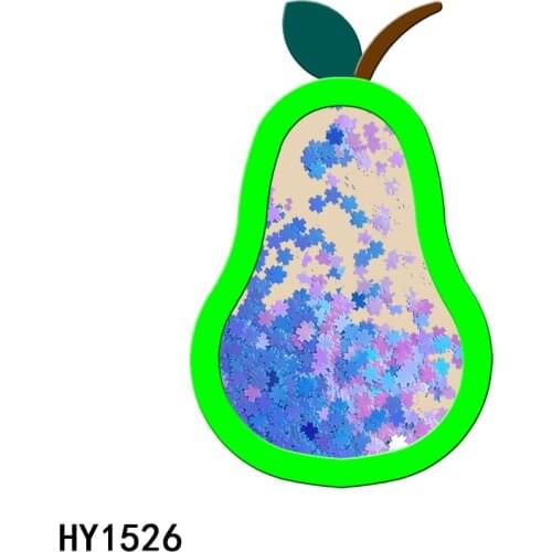 Pear Shaker Toys Mould Cutting Dies HY1526 Wooden Dies Suitable for Common Die Cutting Machines on the Market