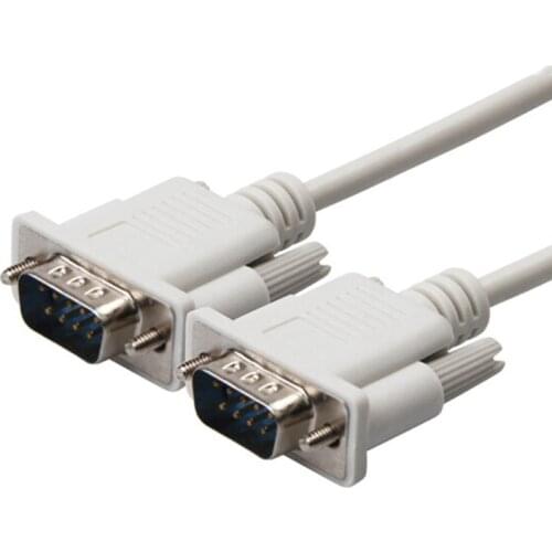 RS232 DB9 9pin Serial Male to Female/Female to Female/Male to Male Port Extension Com Data Cable Converter PC Cable 1.5m3m5m