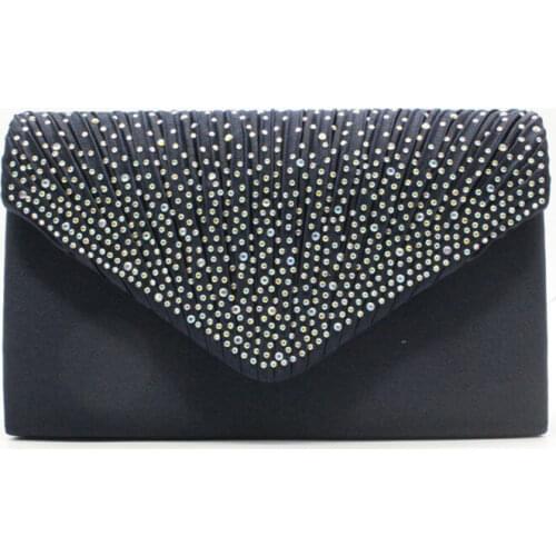 New Fashion Envelope Clutch WomenS Evening Bags Bling Clutches Satin Purse Female Handbag 2020 Banquet Bag