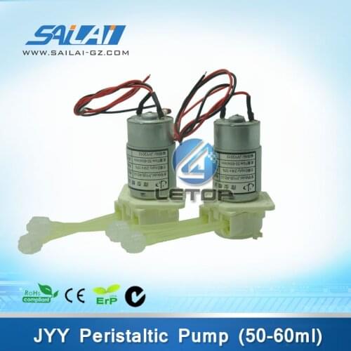 24 volt peristaltic pump for eco solvent inkjet printer galaxy allwin xenons zhongye (50-60ml/min)
