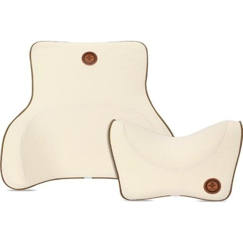 Car Seat Headrest Pad Memory Foam Pillow Head Neck Rest Support Cushion car seat lumbar support cushion Neck pad