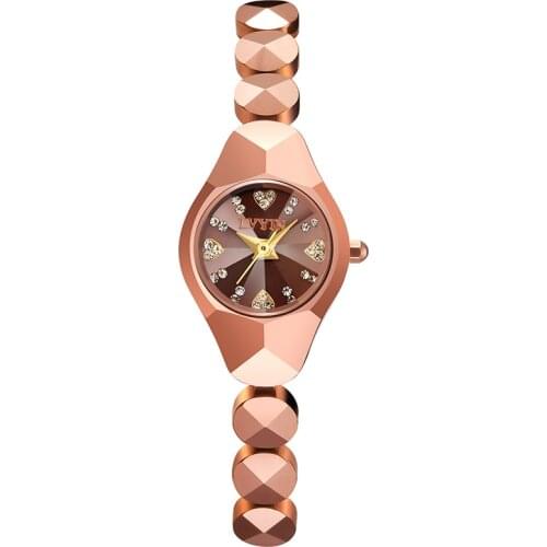 Lvyin Luxury Brand Ceramic Watch Women Fashion Simple Waterproof Quartz Watch Lady Elegant Business Clock Women Dress Watch 6838