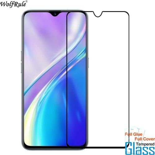 2Pcs Protective Glass For OPPO Realme X2 Screen Protector Full Glue Cover Tempered Glass For Realme XT Glass OPPO K5 Phone Film