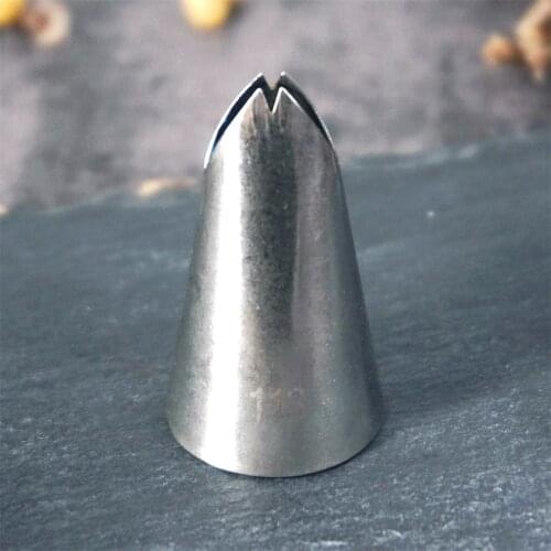 #113 Large Size Nozzle Icing Nozzles Piping Tip Pastry Tips Cup Cake Decorating Baking Tools Bakeware Create Leaf Leaves