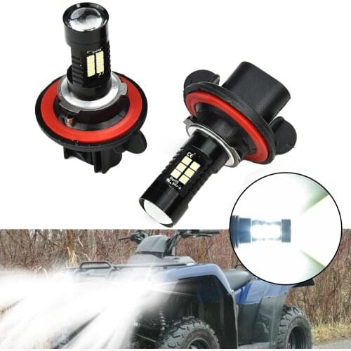 2pcs 9008 H13 LED Headlight Bulbs For Honda Rancher 420 2007-2012 6000K Super White Car LED Headlight Bulbs DC9V-30V