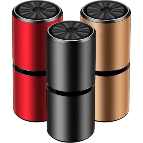 2020 New Protable Small Red Car Air Purifier USB Purifier Purifying Air Bedroom Black Air Disinfection