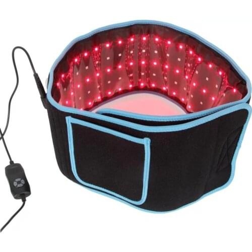 2021 abdominal tens vibrating heating pad for pain relief electric infrared back red light body slim therapy weight loss belt