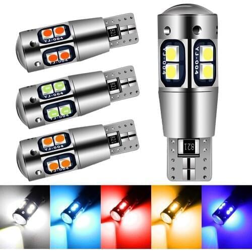2X Canbus T10 W5W LED No Error Car Parking Position Light for Peugeot 308 408 206 406 508 307 406 3008 4007 5008 Interior Lamp