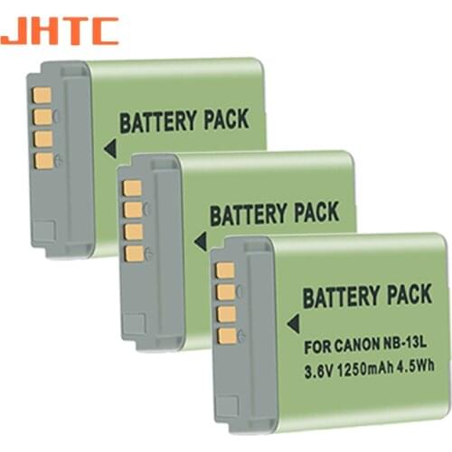 NB 13L NB13L NB-13L Battery 1250mah for Canon PowerShot G7 X Mark II G7X PM165 G5 X G5X G9 X G9X SX620 SX720 HS Batteries