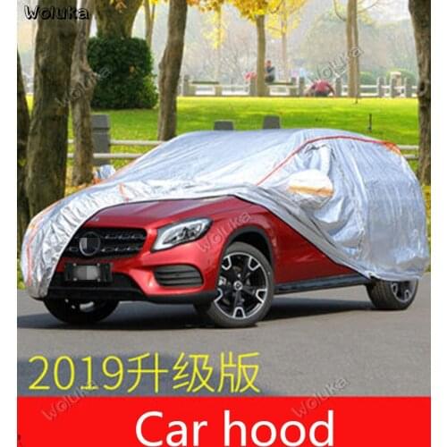 Car cover car clothing 220 260 car cover sun protection rain insulation sunshade thickening car cover CD50 Q03