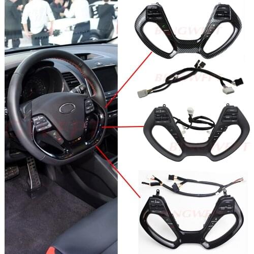 BINGWFPT free shipping For KIA CERATO K3 2016 2017 Steering wheel audio volume music control button switch