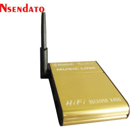 Nsendato X400 Bluetooth Wireless Audio Receiver BluetoothV4.0 Music link Audio Receiver Adapter Hifi Speaker for phone tablet PC