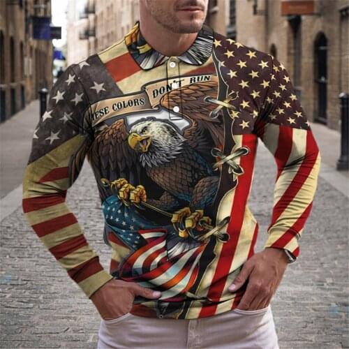 EOENKKY Long Sleeve Polos For Men