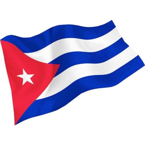 Cuba Flag One Piece 3X5 FT Hanging Polyester Cuban National Flags with Brass Grommets Cuba Flag