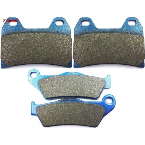 Sintering Disc Brake Pads Set for MOTO-GUZZI V 1200 V1200 Breva 2008 - 2013 Front Rear 13 08 12 11 10 09