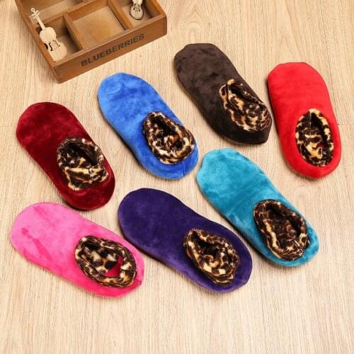 Women Men Soft Fleece Socks Non-Slip Indoor Floor Sock Thicken Winter Autumn Warm Velvet Boot Soft Socks Unisex Elastic Slipper