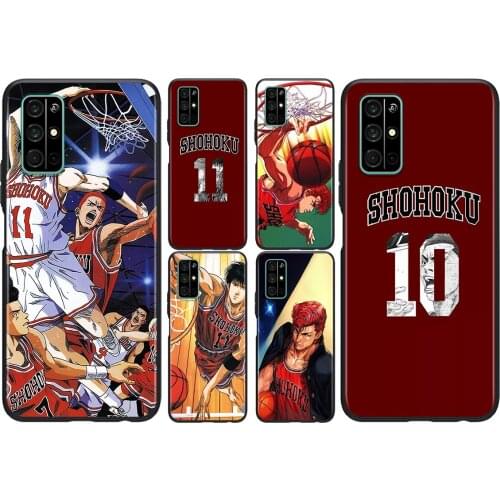 Anime Comics Slam dunk For Huawei Honor 50 SE V30 View 20 V20 30i 30S 30 20S 20E 20i 20 Lite Pro Plus Soft Phone Case