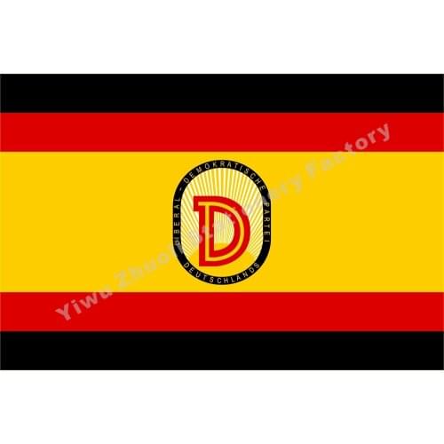 Germany Liberal Demokratische Partei Deutschlands Flag 150X90cm (3x5FT) 120g 100D High Quality Banner Free Shipping