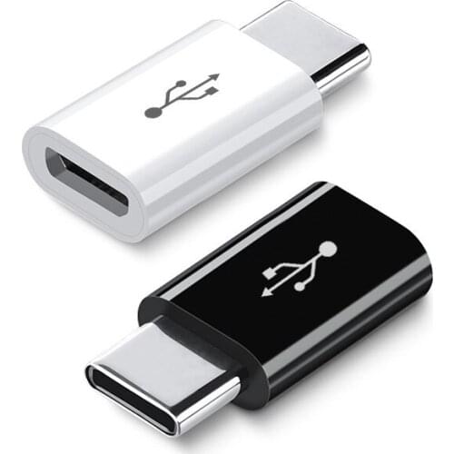 1000pcs Micro USB Female to usb 3.1 type C Connector Converter Adapter For samsung s8 for oneplus 2