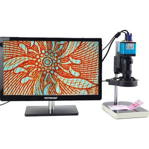 38MP 2K HDMI USB Industrial Electronic Digital 180X 300X Video Microscope Camera Set Fo Phone PCB SMD CPU Soldering Watch Repair