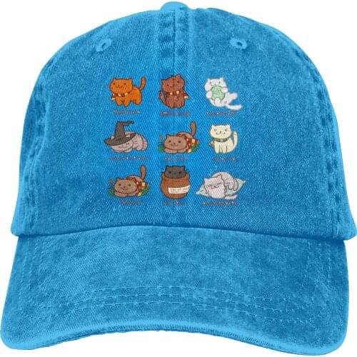 Hairy Pawtter The Baseball Cap Peaked capt Sport Unisex Outdoor Custom Neko Atsume Kitty Collector Funny Games Hats