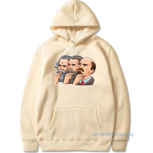 Brand New Men Hoodies C C C P Hoodies For Adult Purple Sweatshirt Novelty CCCP Hooded Marxist USSR Funny Camisa