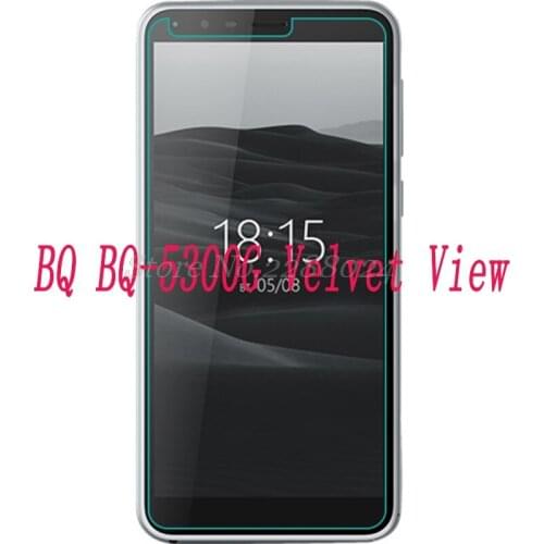 Smartphone 9H Tempered Glass for BQ BQ-5300G Velvet View GLASS Explosion-proof Protective Film Screen Protector cover phone