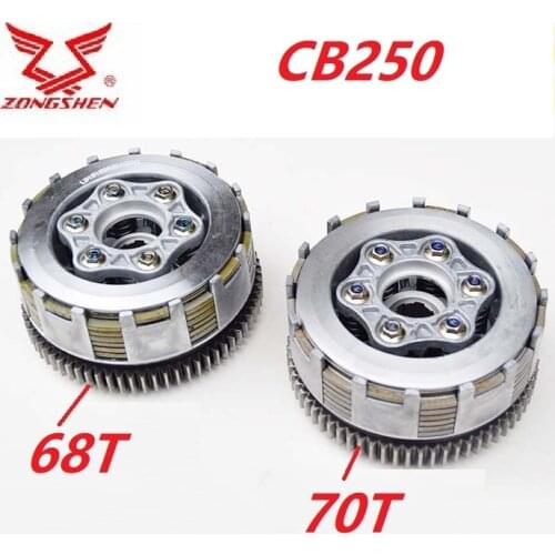 Zongshen loncin CB250 CQR250 ZS165FMM ZS169MM engine clutch assembly kayo t2 t4 bosuer bse 250cc dirt bike