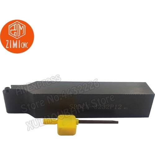 1pcs SRDCN 3232P12 Bar Lathe Tool Holder Boring Bar Holder Circle Arbor For RCMT12 Carbide Insert Cutting Tool