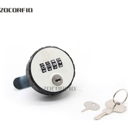 20/25mm Thickness Digital Zinc Alloy Code Combination Cam Cabinet Convenient Password Safe Lock With Keys