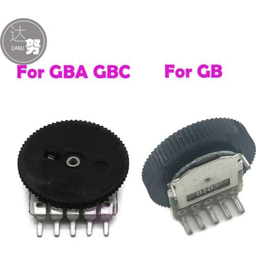 30PCS Replacement For GB Classic DMG 001Motherboard Volume Switch Potentiometer Parts for Gameboy GBA GBC