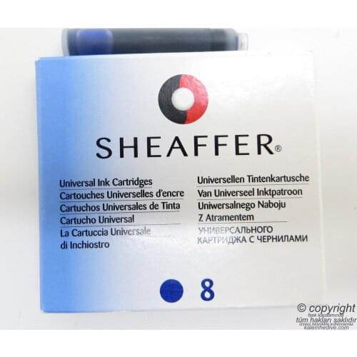 Sheaffer Blue Cartridge 8'li Package | Sheaffer Cartridge