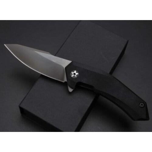 ZT Knife 9320 ZT9320 G10 Handle Flipper Folding Blade Pocket Tactical Knife Hunting Fishing Xmas Gift Knives EDC Tools