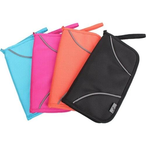 10PCS / LOT RFID Large Capacity Multifunction Passport Wallet Card Holder Passport Cover Document Protect Case