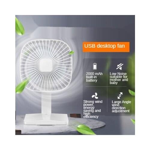 Protable Usb Mini Fan Mute Liftable detachable for Student Dormitory Desktop Fan Phone Holder