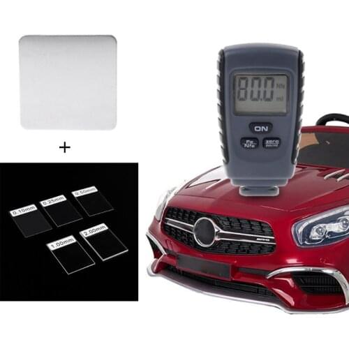 RM660 Paint Coating Thickness Gauge Digital Tester Meter Instrument Iron Aluminum Base Metal Car Automotive Non-Metal 0-1.25 mm
