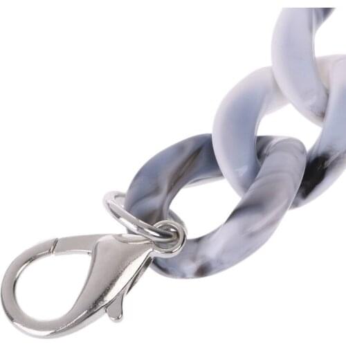 Resin Chain Replacement Handle Shoulder Crossbody Handbag Bag Strap 60-120cm B85C