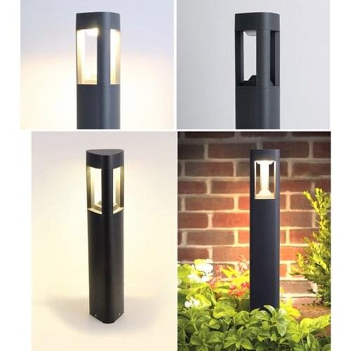 LED Outdoor Square waterproof courtyard lawn lamp creative simple landscape lighting park villa walkway residential garden light